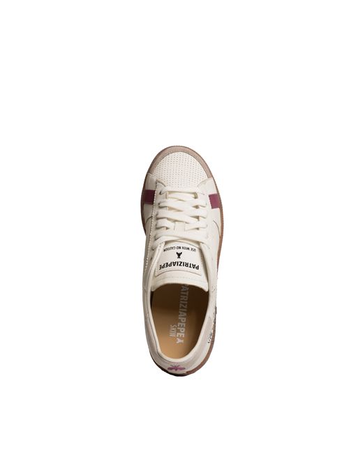 Sneakers SKIN in nappa con Lettering Patrizia Pepe | 2Z0064 L150FG44